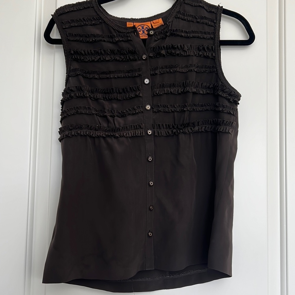 Tory Burch women’s top with ruffles